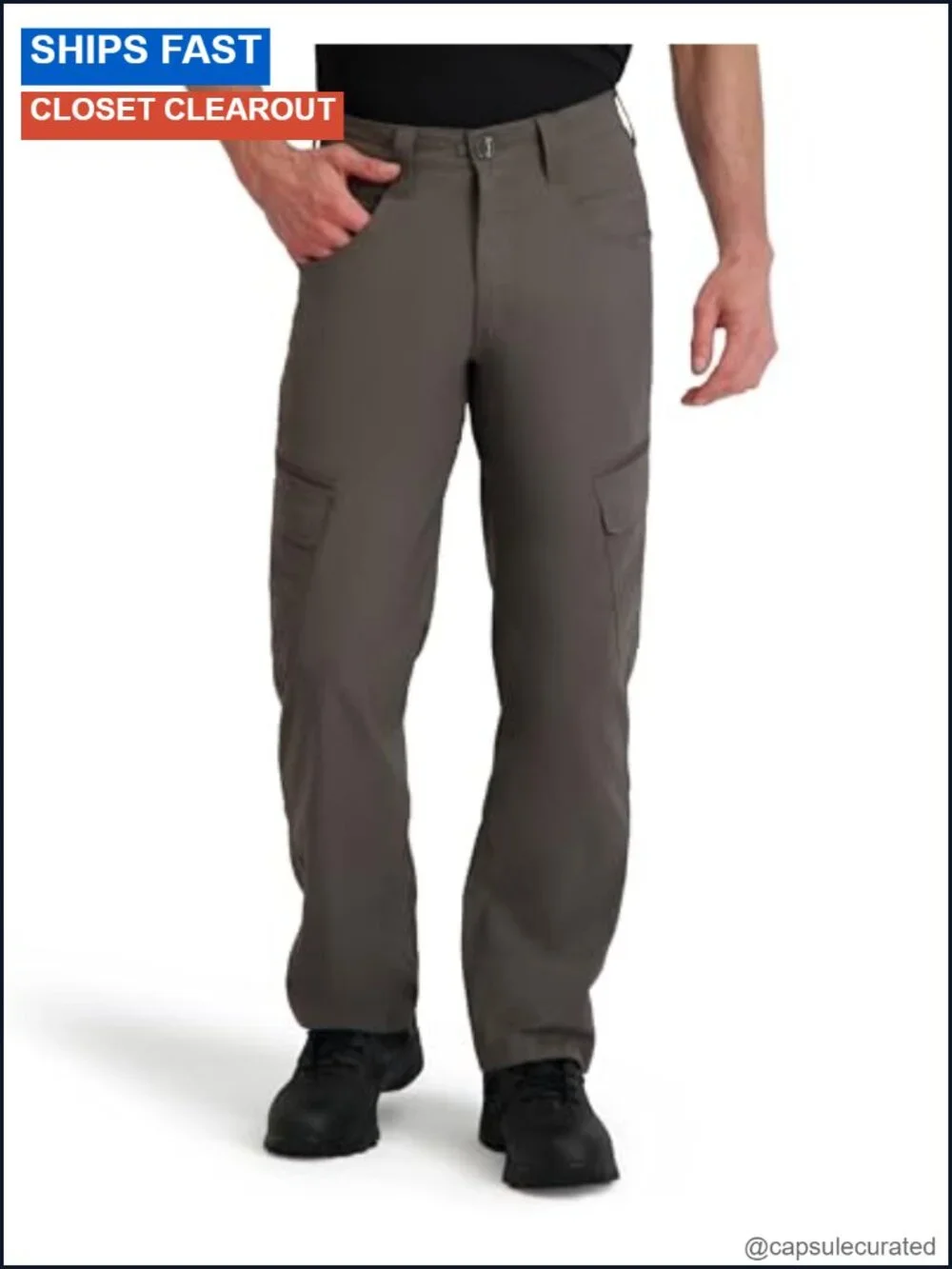 Men's Summerweight Tactical Pants Cargo Quick Dry Ripstop Athletic